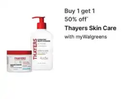 Walgreens Thayers Skin Care offer