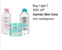Walgreens Garnier Skin Care offer