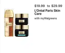 Walgreens L'Oréal Paris Skin Care offer