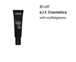 Walgreens e.l.f. Cosmetics offer