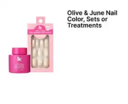 Walgreens Olive & June Nail Color, Sets or Treatments offer