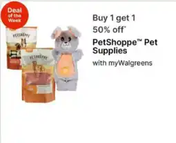 Walgreens PetShoppe Pet Supplies offer