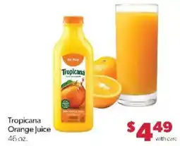 Family Fare Tropicana orange juice offer