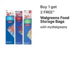 Walgreens Walgreens Food Storage Bags offer