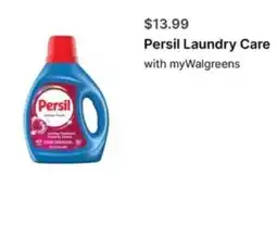 Walgreens Persil Laundry Care offer