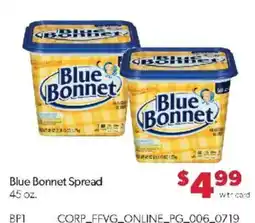 Family Fare Blue Bonnet Spread offer