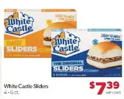 Family Fare White Castle Sliders offer