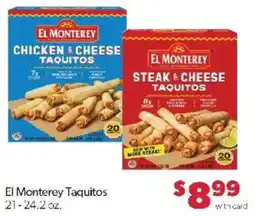 Family Fare El Monterey taquitos offer