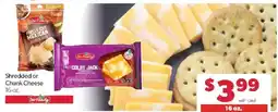 Family Fare Our Family shredded or chunk cheese offer