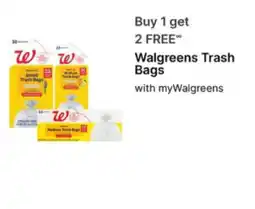 Walgreens Walgreens Trash Bags offer