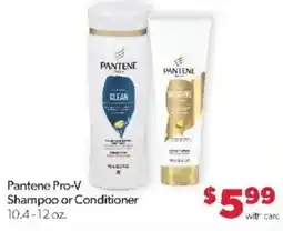 Family Fare Pantene Pro-V Shampoo or Conditioner offer