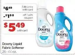 Family Fare Downy liquid fabric softener offer
