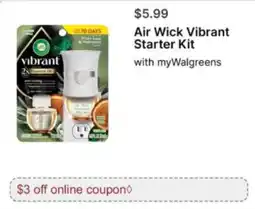 Walgreens Air Wick Vibrant Starter Kit offer