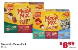 Family Fare Meow Mix Variety Pack offer