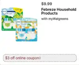 Walgreens Febreze Household Products offer
