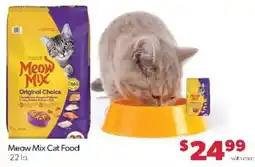 Family Fare Meow Mix Cat Food offer