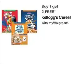 Walgreens Kellogg's Cereal offer