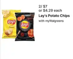 Walgreens Lay's Potato Chips offer