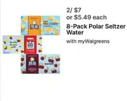 Walgreens Polar Seltzer Water offer