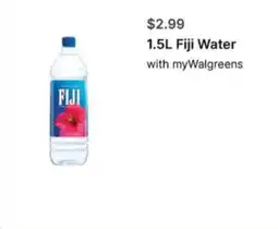 Walgreens Fiji Water offer