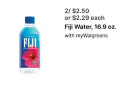 Walgreens Fiji Water offer