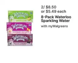 Walgreens Waterloo Sparkling Water offer
