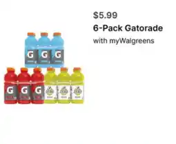 Walgreens 6-Pack Gatorade offer