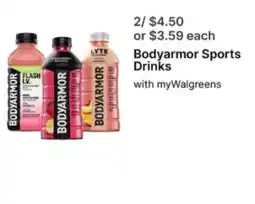 Walgreens Bodyarmor sports drinks offer