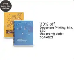 Walgreens Document Printing offer