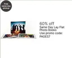 Walgreens Same Day Lay Flat Photo Books offer
