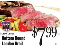 Morton Williams Usda Choice Bottom Round London Broil offer