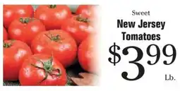 Morton Williams Sweet New Jersey Tomatoes offer