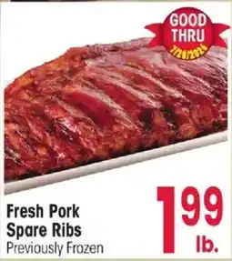 Jewel-Osco Fresh Pork Spare Ribs offer