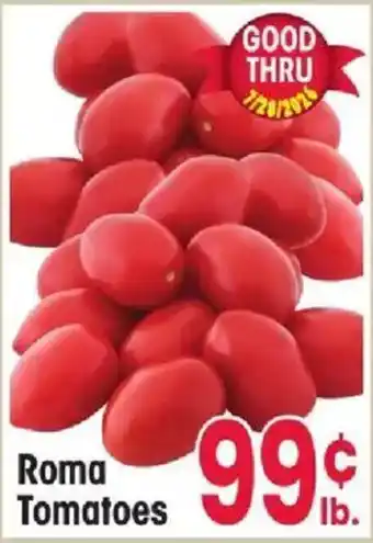 Jewel-Osco Roma Tomatoes offer