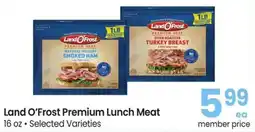 Safeway Land O'Frost Premium Lunch Meat offer