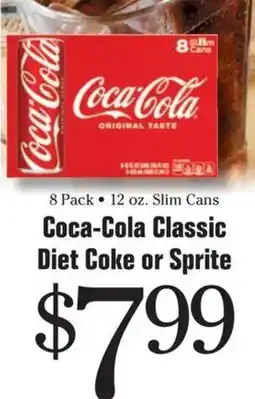 Morton Williams Coca-Cola Classic Diet Coke or Sprite offer