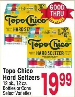 Jewel-Osco Topo Chico Hard Seltzers offer
