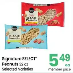 Safeway Signature Select Peanuts offer