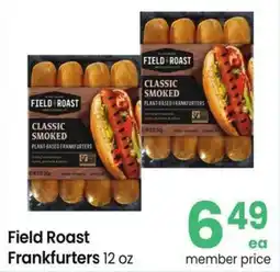 Safeway Field Roast Frankfurters offer