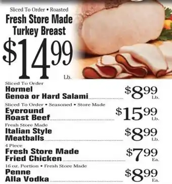 Morton Williams Hormel Genoa or Hard Salami offer