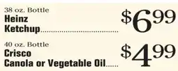 Morton Williams Heinz ketchup offer
