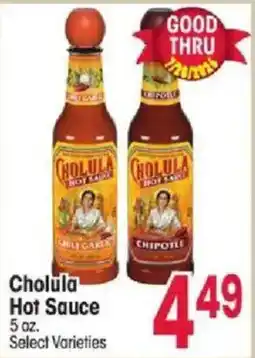 Jewel-Osco Cholula Hot Sauce offer