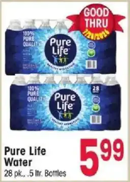 Jewel-Osco Pure Life Water offer