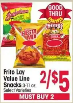 Jewel-Osco Frito Lay Value Line Snacks offer