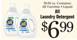 Morton Williams All laundry detergent offer