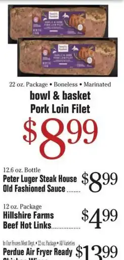 Morton Williams Peter Luger Steak House Old Fashioned Sauce offer