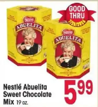 Jewel-Osco Nestlé Abuelita Sweet Chocolate Mix offer