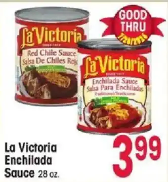 Jewel-Osco La Victoria Enchilada Sauce offer