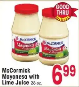 Jewel-Osco McCormick Mayonesa with Lime Juice offer