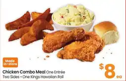 Safeway Chicken Combo Meal offer